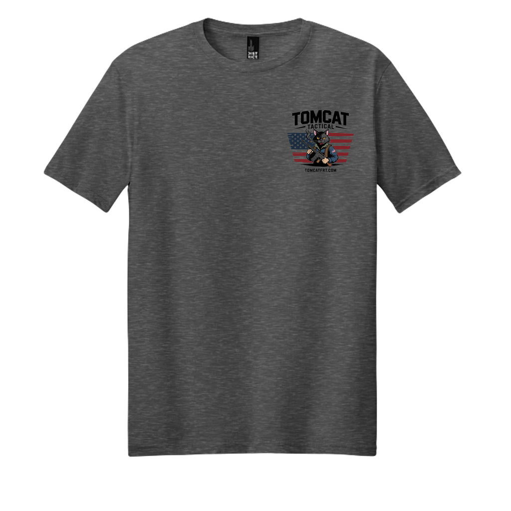 Heathered Charcoal - DM108 - FRONT