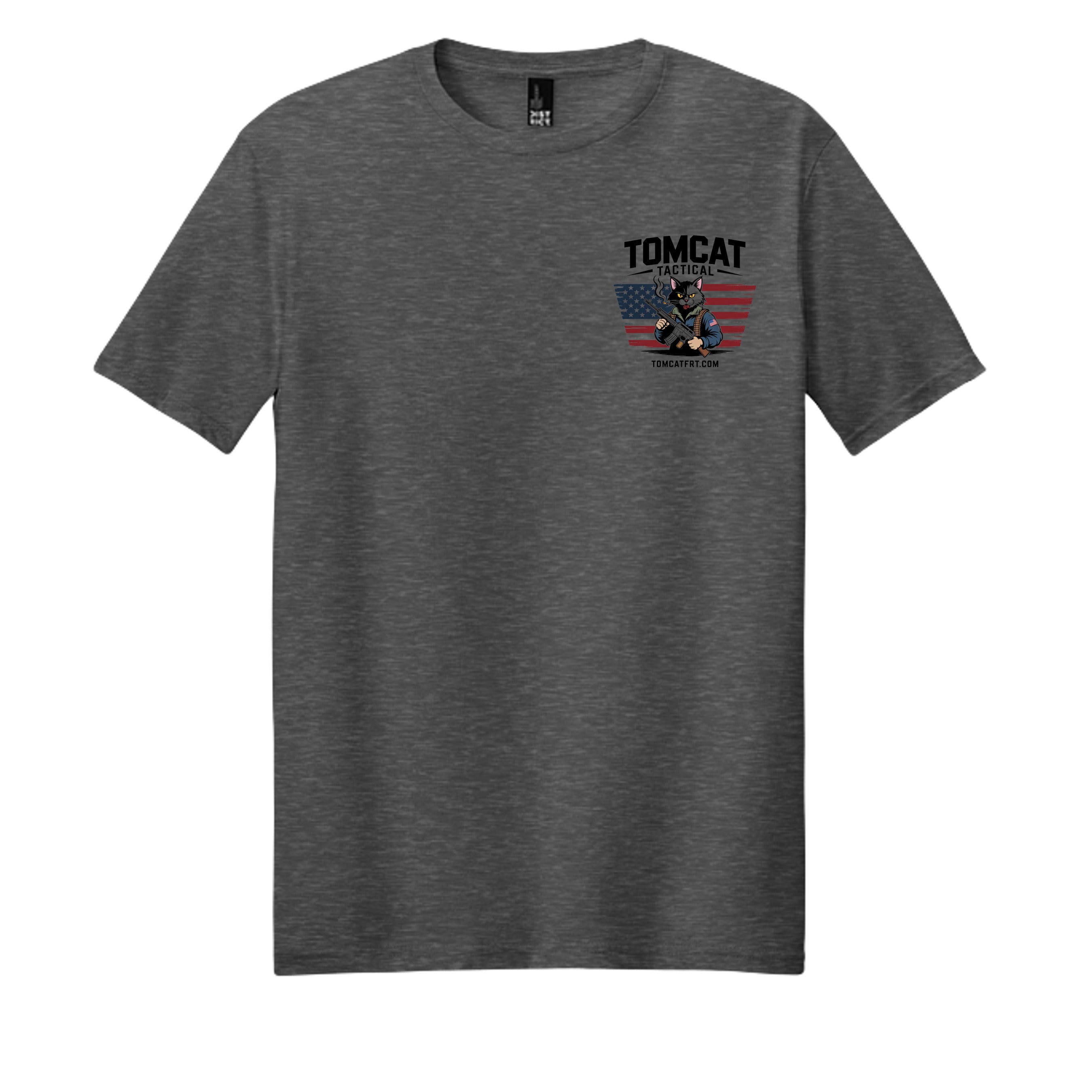 Heathered Charcoal - DM108 - FRONT